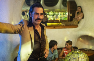 Filipe Duarte (playing the role of Fernando Ataide) during the shooting of the Variacoes Movie in Lisbon, Portugal. Promotional material, no release, no publication, no crop. Only with wirtten consent by the photographer Joao Pina.